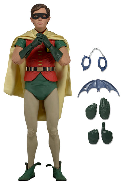 NECA - Dc Comics - Batman 1966 18 Burt WD as Robin Action Figure