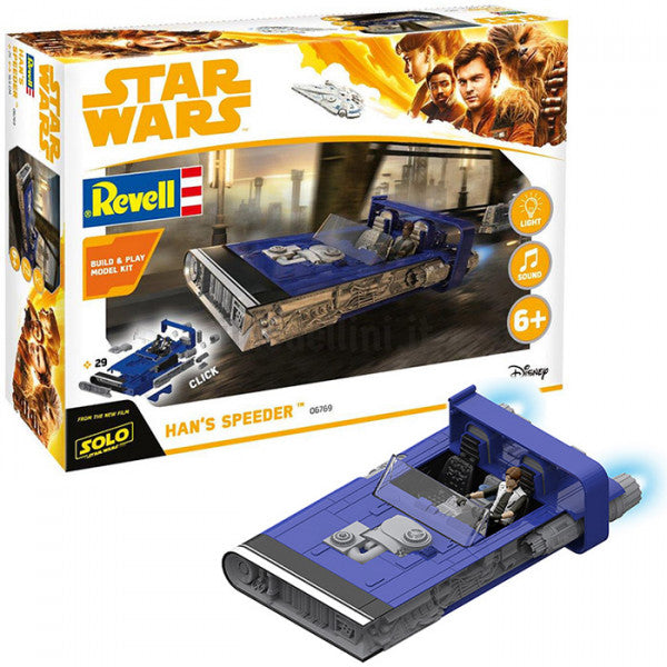 REVELL - Star Wars 1:28 Build & Play Han's Speeder