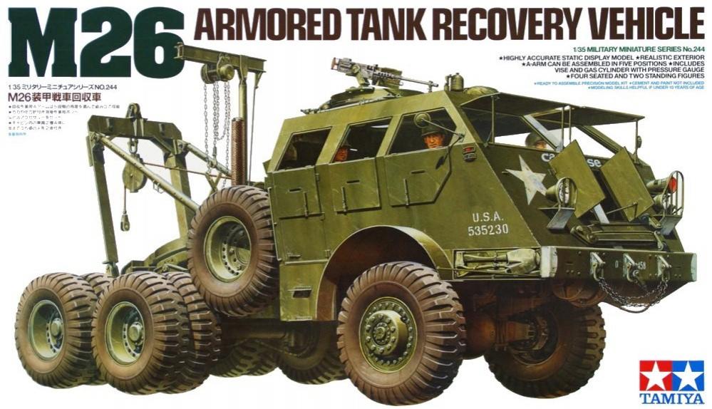 TAMIYA - M26 Armored Tank Recovery Vehicle  1/35