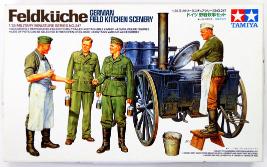 TAMIYA - German Field Kitchen Scenery  1/35