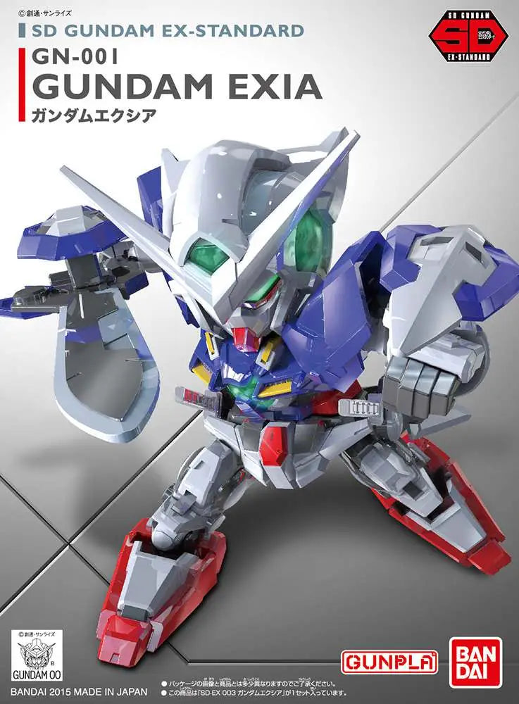 BANDAI -        Thumbnail 0 Thumbnail 1 Thumbnail 2 Thumbnail 3 Thumbnail 4 Thumbnail 5 Thumbnail 6 Disponibile Sd Gundam Exia Ex Std 003