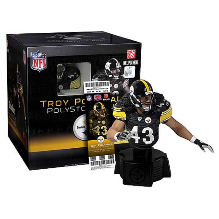 Troy Polamaru Bust Black Jersey 44954