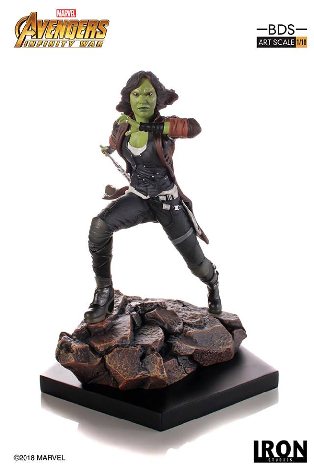 IRON STUDIO - Marvel - Avengers Infinity War - Gamora 1:10 Art Statue