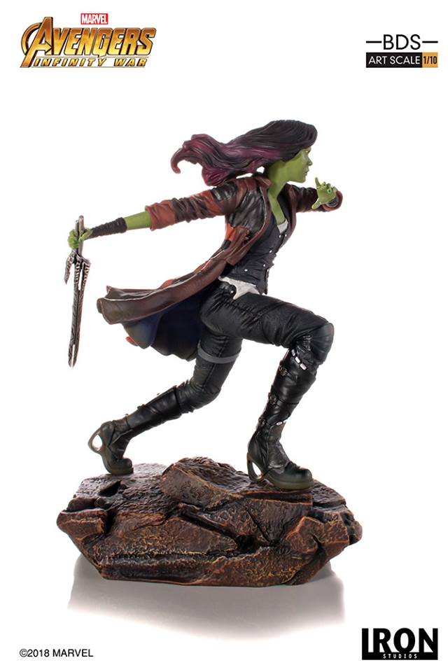 IRON STUDIO - Marvel - Avengers Infinity War - Gamora 1:10 Art Statue