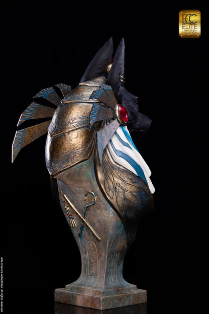 ELITE CREATURE - Anubis Life-Size Bust by Miyo Nakamura