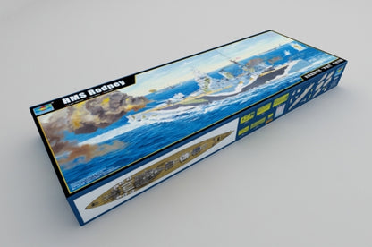 TRUMPETER MODEL KIT -  HMS RODNEY 1/200