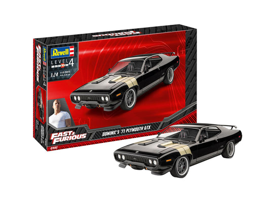 REVELL -  Fast & Furious - Dom's 1971 Plymouth GTX  1/24