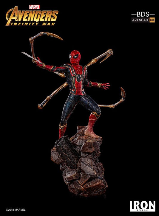 IRON STUDIO - Marvel - Avengers Infinity War - Iron Spider Man BDS 1:10 Art Statue