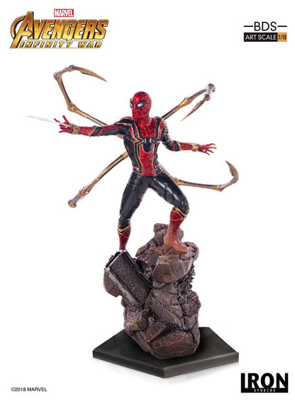 IRON STUDIO - Marvel - Avengers Infinity War - Iron Spider Man BDS 1:10 Art Statue