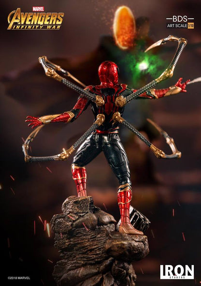 IRON STUDIO - Marvel - Avengers Infinity War - Iron Spider Man BDS 1:10 Art Statue