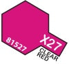TAMIYA - Clear Red X-27