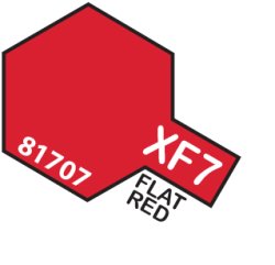 TAMIYA - Flat Red  XF7