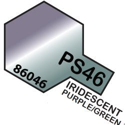TAMIYA - SPRAY x POLIC. Iridescent Purple/Green  PS46