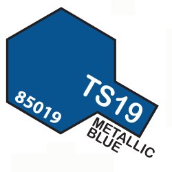 TAMIYA -  SPRAY Metallic Blue  TS19