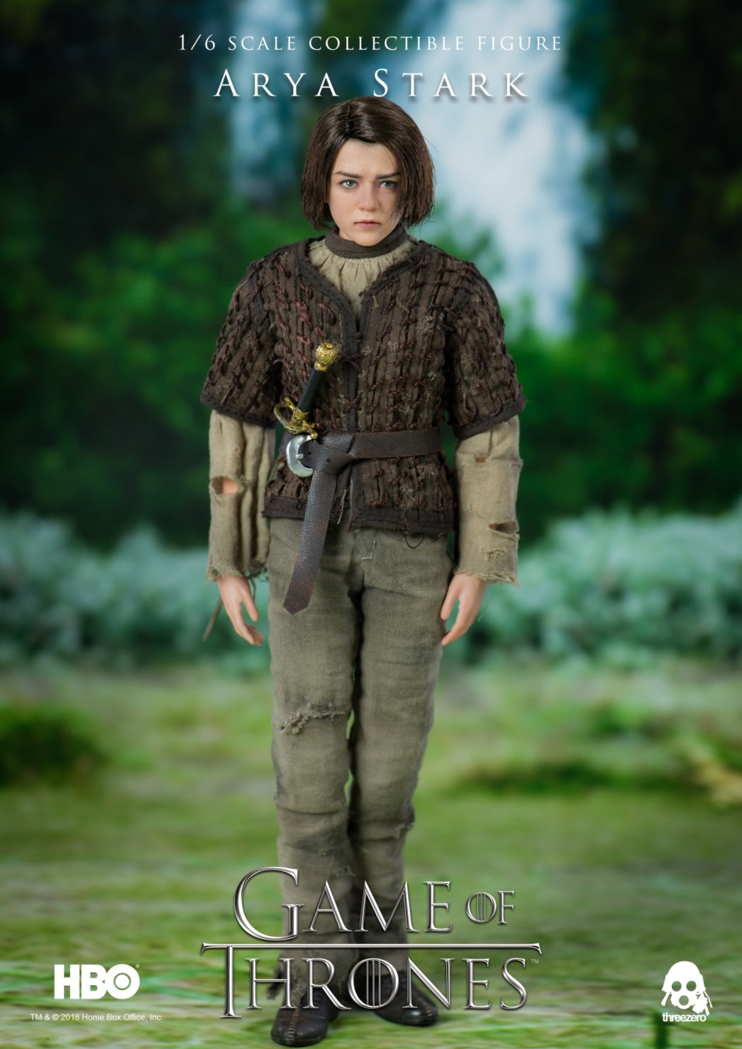 THREEZERO - Game of Thrones - Aria Stark- 1:6 Scale Figure