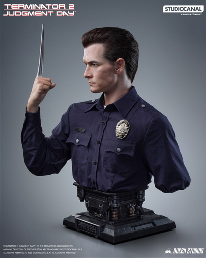 QUEEN STUDIOS - T-1000 Life-Size Bust - Terminator 2