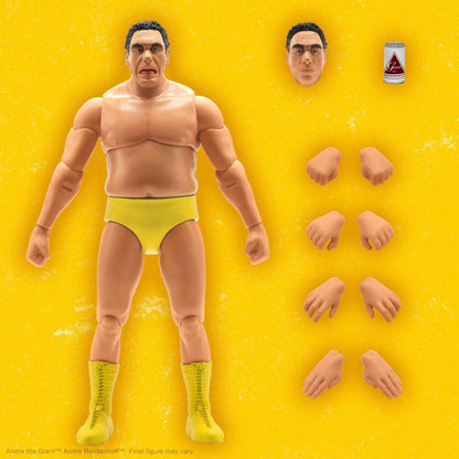 SUPER 7 - Andre The Giant Ultimates Action Figure Andre (Yellow Trunks) 20 cm