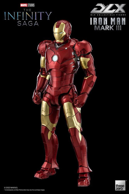 THREEZERO - Infinity Saga DLX Action Figure 1/12 Iron Man Mark 3 17 cm