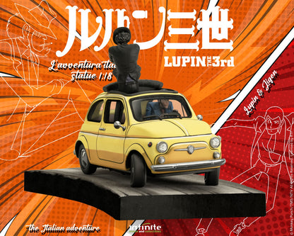 INFINITE STATUE - Lupin 3rd l'avventura italiana 1/18 statue – lupin & jigen