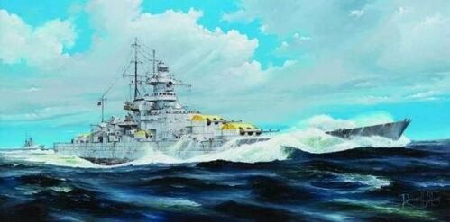 TRUMPETER - German Gneisenau Battleship  1/200