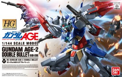 BANDAI - Gunpla - HG Gundam Age-2 Double Bullet [Age-2db] 1/144