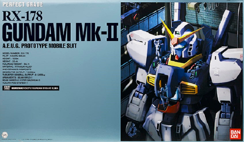 BANDAI MODEL KIT - Gunpla - PG RX-178 Gundam MK II A.E.U.G. 1/60