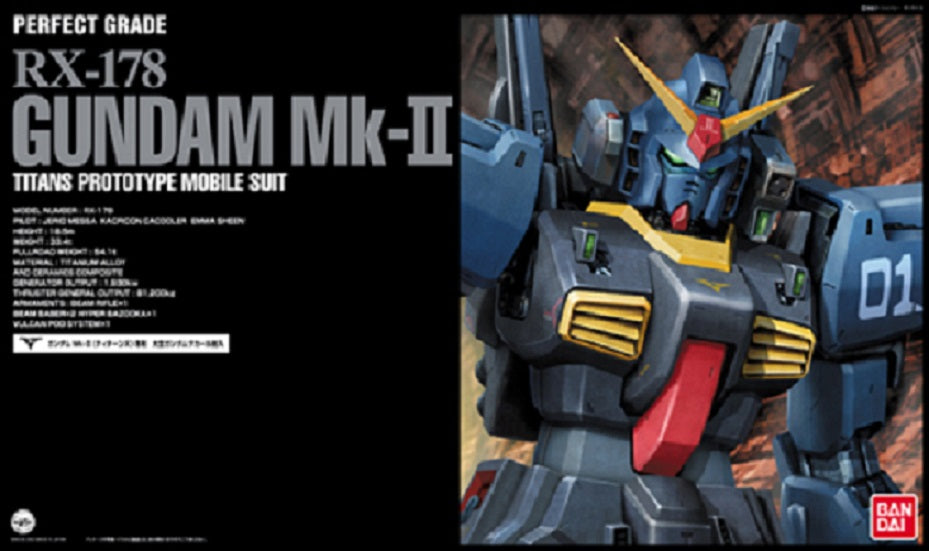 BANDAI - Gunpla - PG RX-178 Gundam MK II Titans 1/60