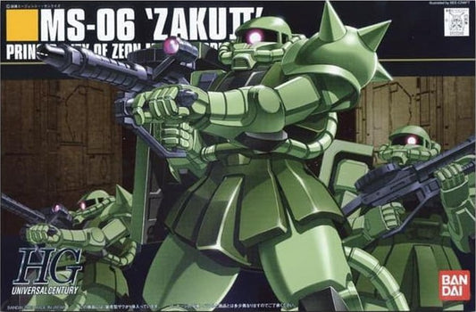 BANDAI - Gunpla - HG Universal Century - MS-06 Zaku II #040 1/144