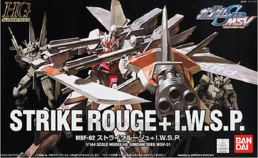 BANDAI - Gunpla - HG Strike Rouge + I.W.S.P. MSV 01 1/144