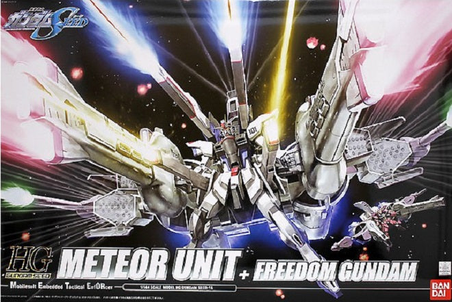 BANDAI MODEL KIT - GUNPLA - HG METEOR UNIT+FREEDOM GUNDAM 1/144