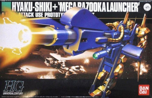 BANDAI - Gunpla - HG Universal Century - Hyaku-Shiki+Mega Bazoo Kalaun #048 1/144