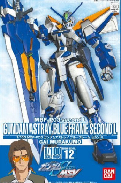 BANDAI - Gunpla - MG Gundam Astray Blue Frame Second L 1/100
