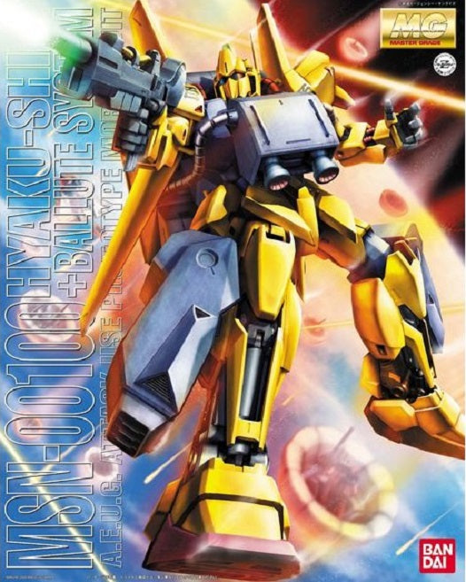 BANDAI - Gunpla - MG MSN-00100 Hyaku-Shiki + Ballute System 1/100