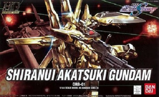 BANDAI MODEL KIT - GUNPLA - HG SEED GUNDAM SHIRANUI AKATSUKI #38 1/144