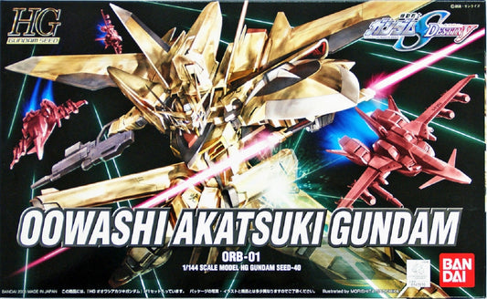 BANDAI - Gunpla - HG 00Washi Akatsuki Gundam Gold 40 1/144