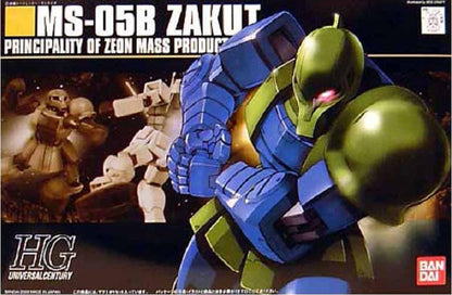 BANDAI MODEL KIT - Gunpla - HG Universal Century - Zaku I MS-05B #064 1/144