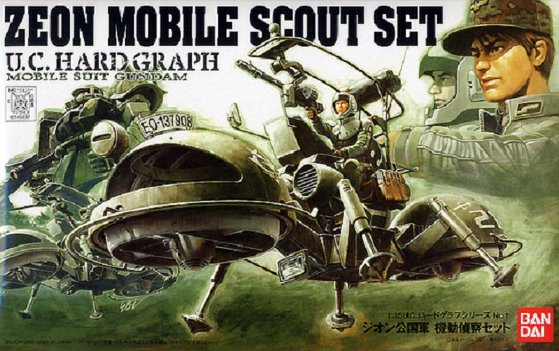 BANDAI - Gunpla - HG Universal Century - Zeon Mobile Scout Set 1/144