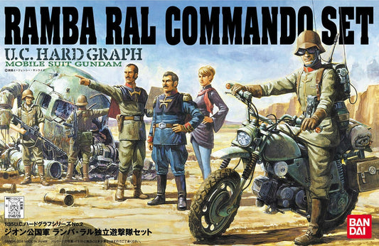 BANDAI - Gunpla - HG Universal Century - Ramba Ral Commando Set 1/144