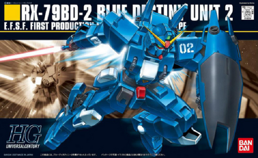 BANDAI - Gunpla - HG Universal Century - RX-79BD-2 Blue Destiny Unit 2 #077 1/144