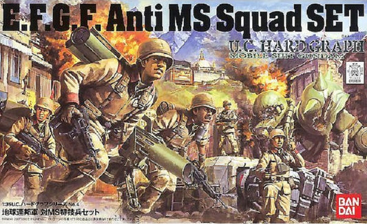 BANDAI - Gunpla - HG Universal Century - E.F.G.F. Anti MS Squad Set 1/144