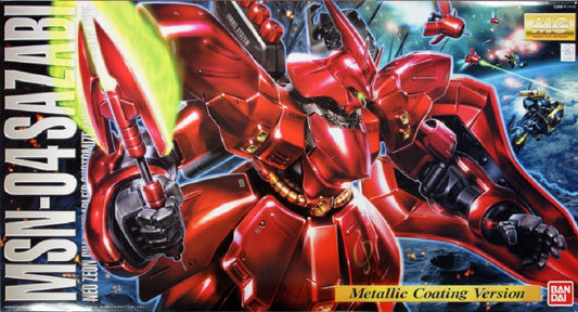 BANDAI - Gunpla - MG MSN-04 Sazabi Metallic Coat Ver 1/100