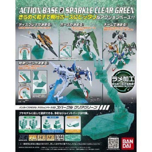 BANDAI - Action Base 2 Sparkle Clear Green