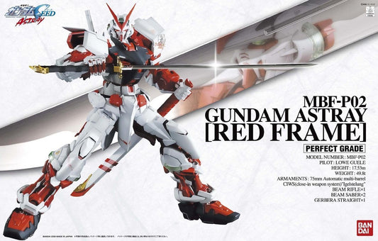 BANDAI MODEL KIT - GUNPLA - PG GUNDAM ASTRAY RED FRAME 1/60