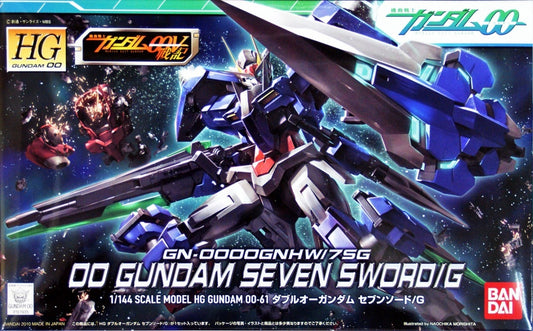 BANDAI - Gunpla - HG GN-0000GNH with 75G 00 Seven Sword/G #61 1/144