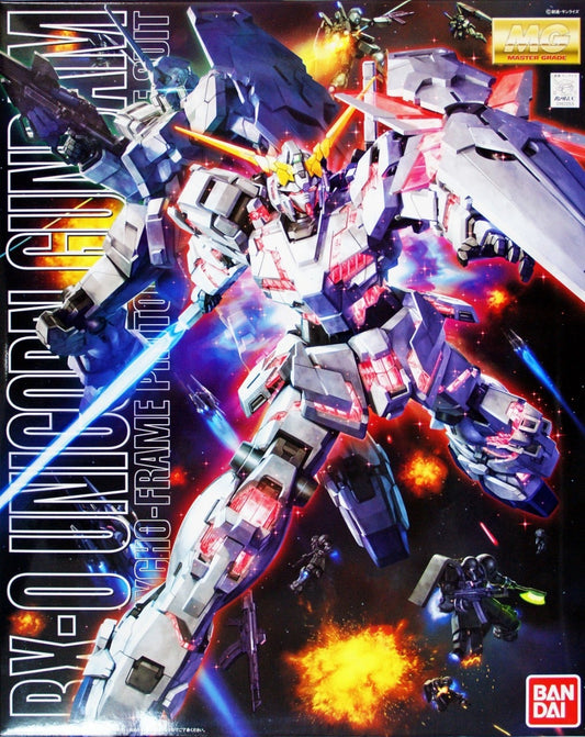 BANDAI MODEL KIT - Gunpla - MG RX-0 Unicorn Gundam 1/100