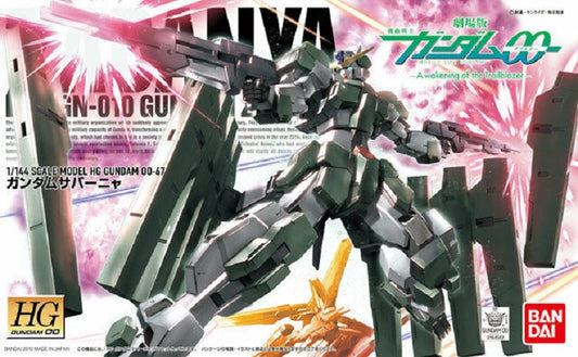 BANDAI MODEL KIT - Gunpla - HG GN-010 Gundam Zabanya #67 1/144