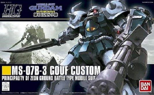 BANDAI MODEL KIT - Gunpla - HG Universal Century - MS-07B-3 Gouf Custom #117 1/144