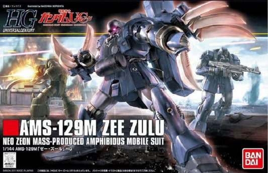 BANDAI MODEL KIT - Gunpla - HG Universal Century - AMS-129M Zee Zulu #132 1/144