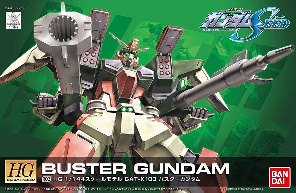 BANDAI - Gunpla - HG Buster Gundam R03 1/144