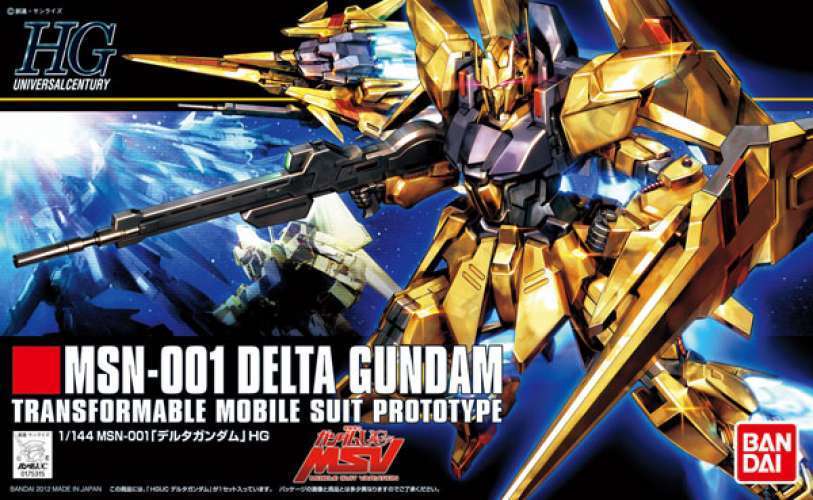 BANDAI MODEL KIT - Gunpla - HG Universal Century - Gundam Delta #136 1/144